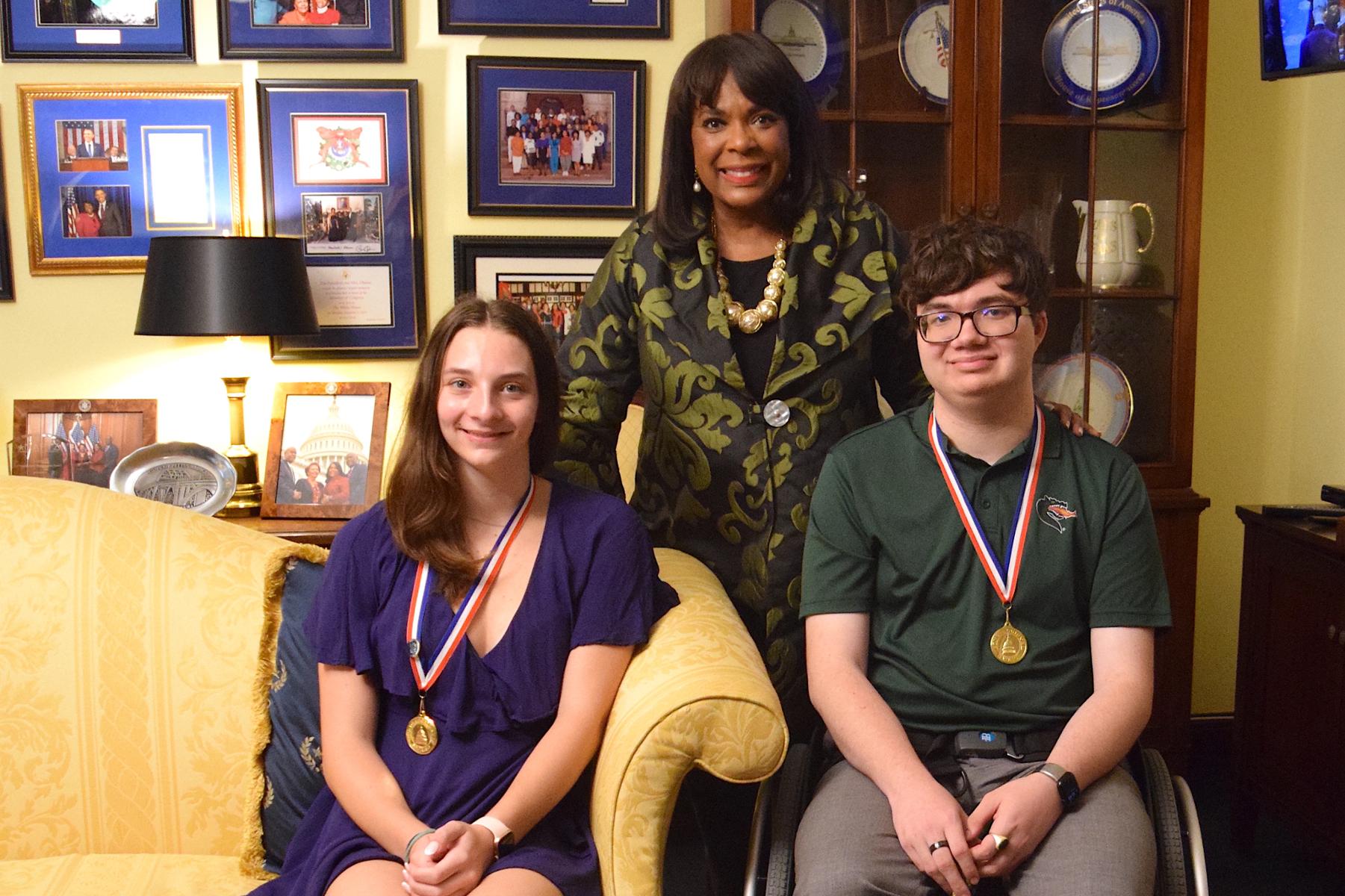 Read More - Rep. Sewell Meets with Alabama Congressional Award Winners. Learn More About the Award Here. 
