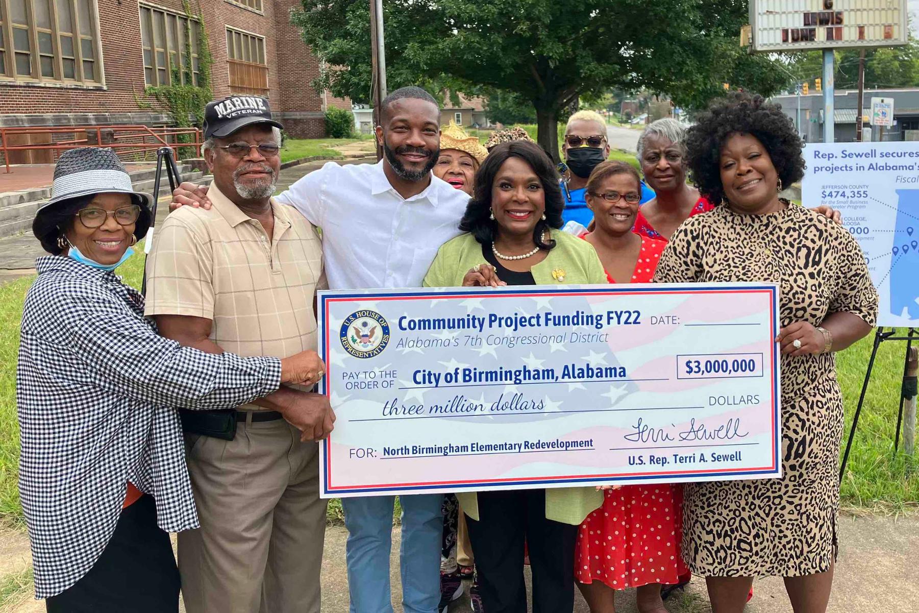 Read More - Rep. Sewell Secures Historic $42.8 Million in Direct Funding for Local Projects in Fiscal Year 2023 Government Funding Package