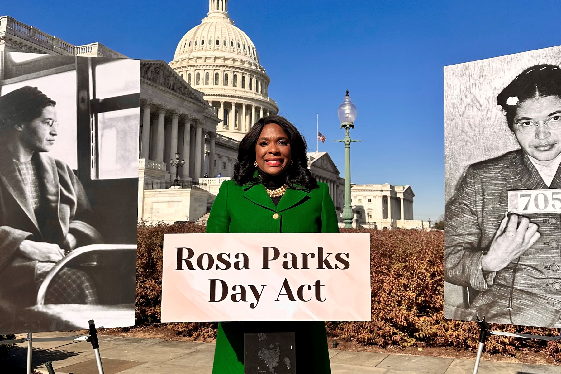 Read More - Ahead of the 68th Anniversary of Rosa Parks’ Arrest, Rep. Sewell Leads the Push for Rosa Parks Federal Holiday